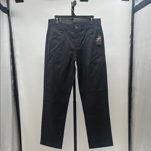 Calvin Klein Men's Black Straight-Leg Trousers